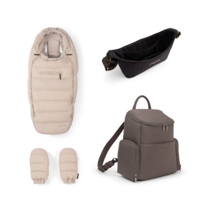 Complete Stroller Accessory Bundle for Cozy and Organized Outings