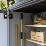 Keter Premier Tall 1400L Outdoor Storage Cupboard - Durable, Weather-Resistant Garden & Tool Organizer (4.6 x 2.4ft)