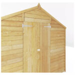 Mercia 12 x 8ft Premium Wooden Overlap Apex Shed - Secure & Spacious Garden Storage