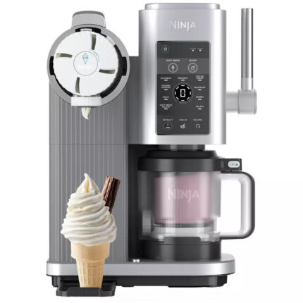 Ninja Swirl CREAMi: Effortless Soft Serve & Ice Cream Maker for Delicious Homemade Desserts