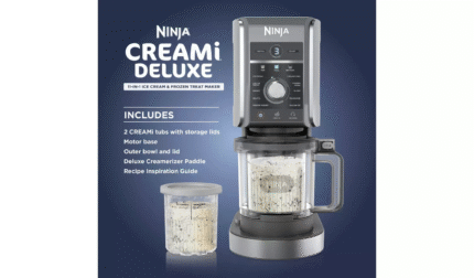 Ninja CREAMi Deluxe 1.19L: Craft Perfect Ice Cream, Sorbet, Gelato & More!