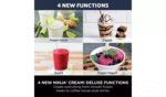 Ninja CREAMi Deluxe 1.19L: Craft Perfect Ice Cream, Sorbet, Gelato & More!