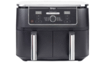 Ninja Foodi MAX Dual Zone AF400UK 9.5L Air Fryer - Black | Cook Two Meals at Once, Up to 75% Less Fat