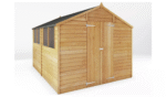 Mercia Premium 10x8ft Wooden Overlap Garden Shed - Spacious & Secure Outdoor Storage