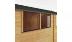 Mercia Premium 10x8ft Wooden Overlap Garden Shed - Spacious & Secure Outdoor Storage