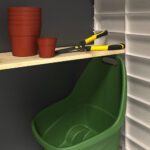 Keter Store It Out Max 1200L - Versatile Outdoor Garden Storage Shed for Tools, Furniture, and Bins (Beige Brown)