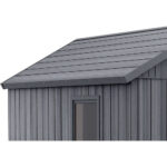 Keter Darwin 6 x 4ft Grey Garden Shed - Durable, Low-Maintenance Outdoor Storage